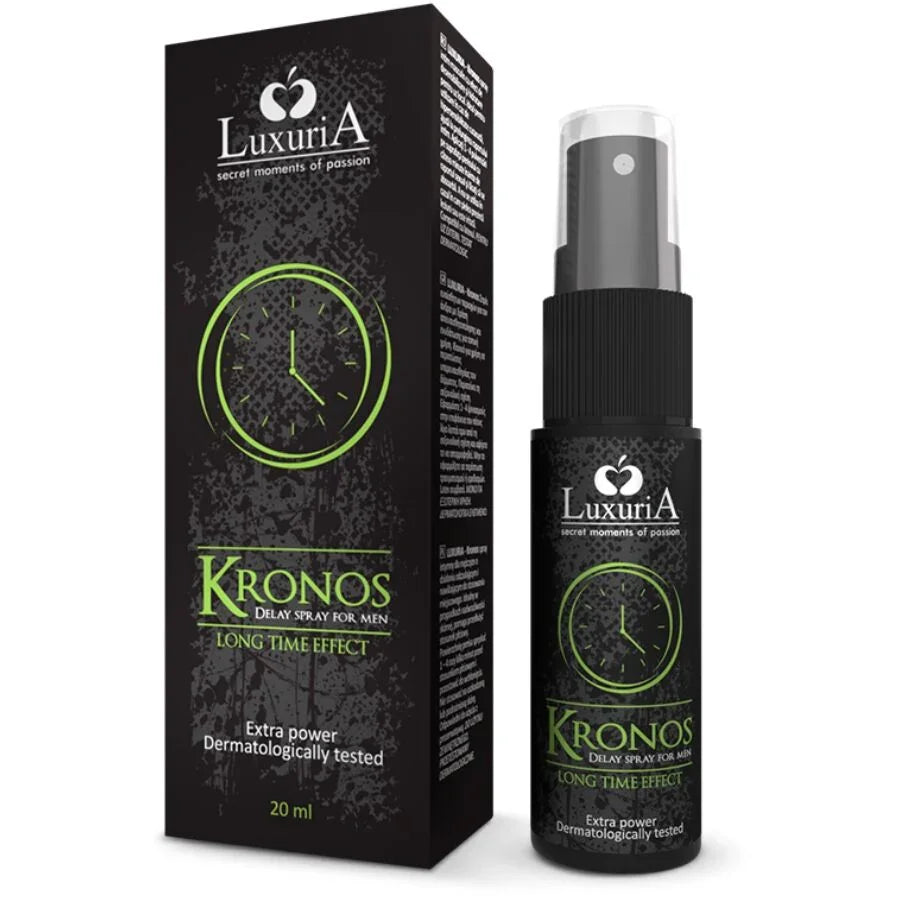 INTIMATELINE LUXURIA - KRONOS SPRAY RETARDANTE EFECTO DESENSIBILIZANTE 20 ML - Nuvica