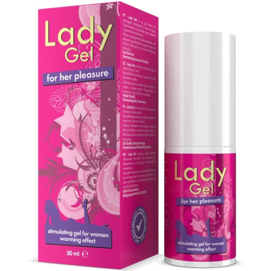 INTIMATELINE - LADY GEL FOR GER PLEASURE GEL ESTIMULANTE EFECTO CALOR ELLA 30 ML - Nuvica