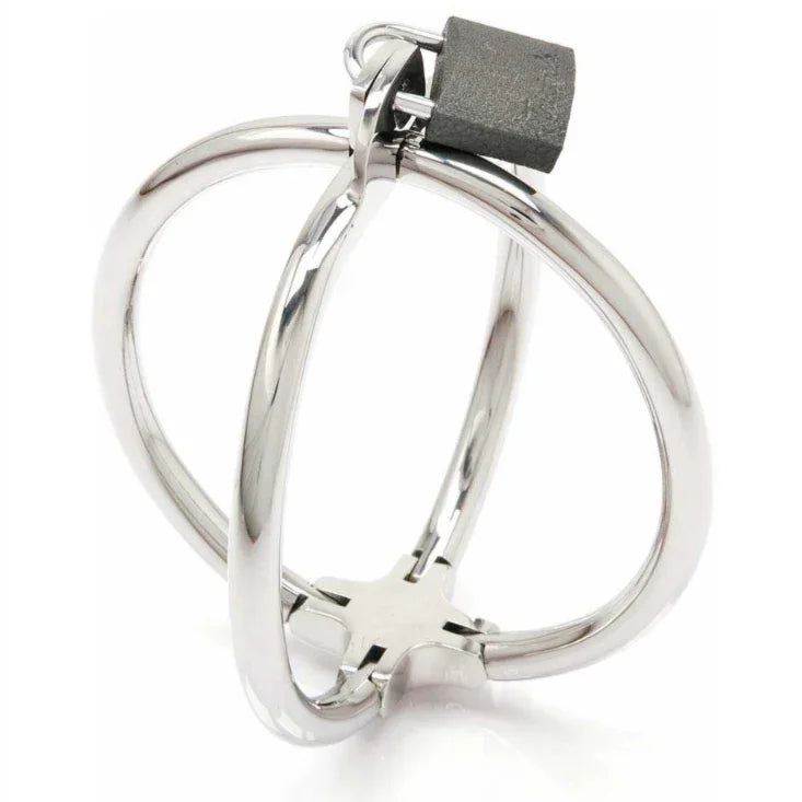 METAL HARD - CRISS CROSS ESPOSA RESTRICCIONES DE ACERO INOX - Nuvica