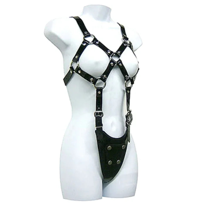 LEATHER BODY - EXPOSED BODY WOMAN - Nuvica