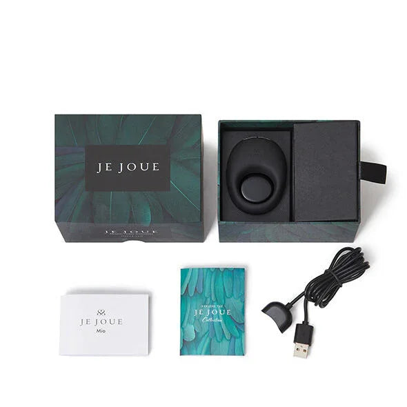 JE JOUE - ANILLO VIBRADOR MIO NEGRO - Nuvica