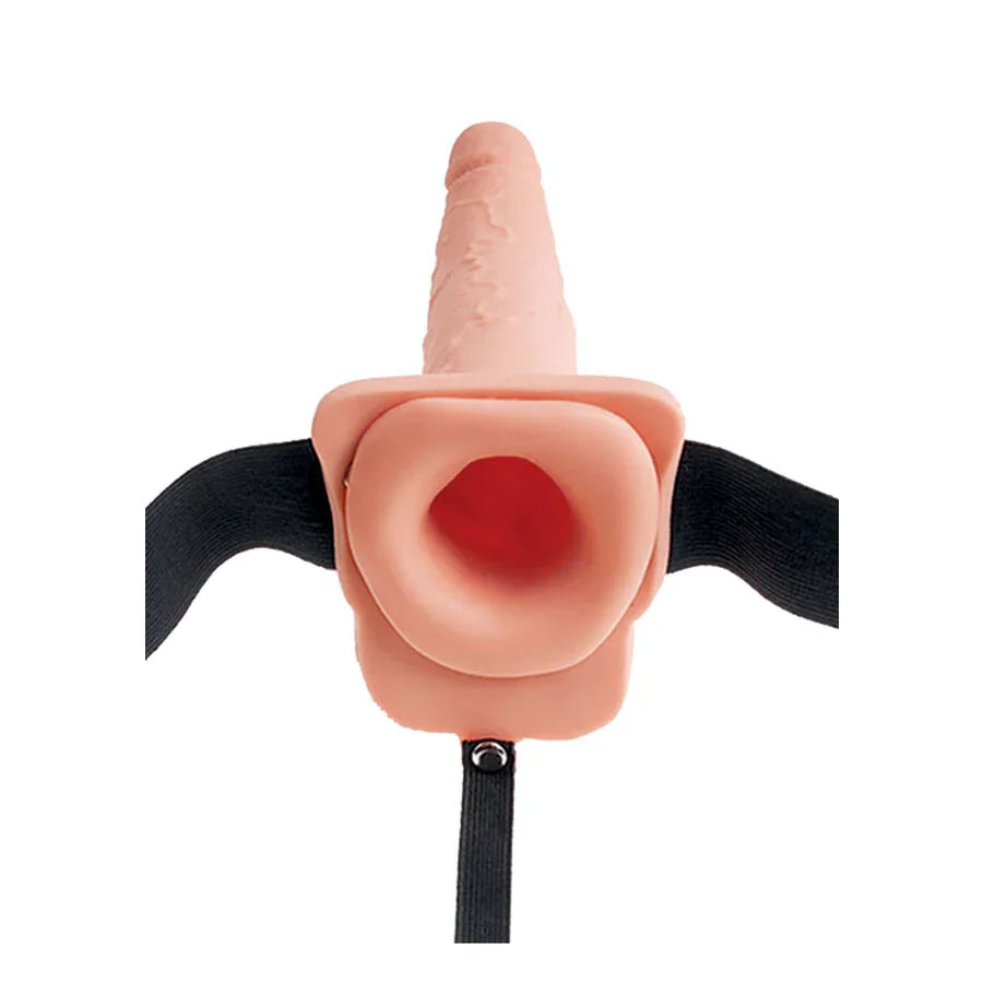 FETISH FANTASY SERIES - ARNÉS CON PENE REALÍSTICO EYACULADOR 22,9CM - Nuvica