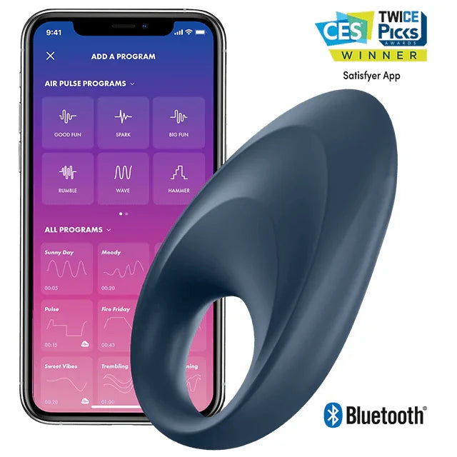 SATISFYER - MIGHTY ONE ANILLO VIBRADOR APP - Nuvica