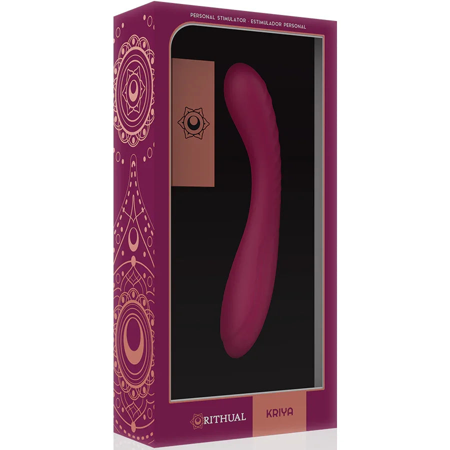 RITHUAL - KRIYA ESTIMULADOR PUNTO-G RECARGABLE ORQUIDEA - Nuvica