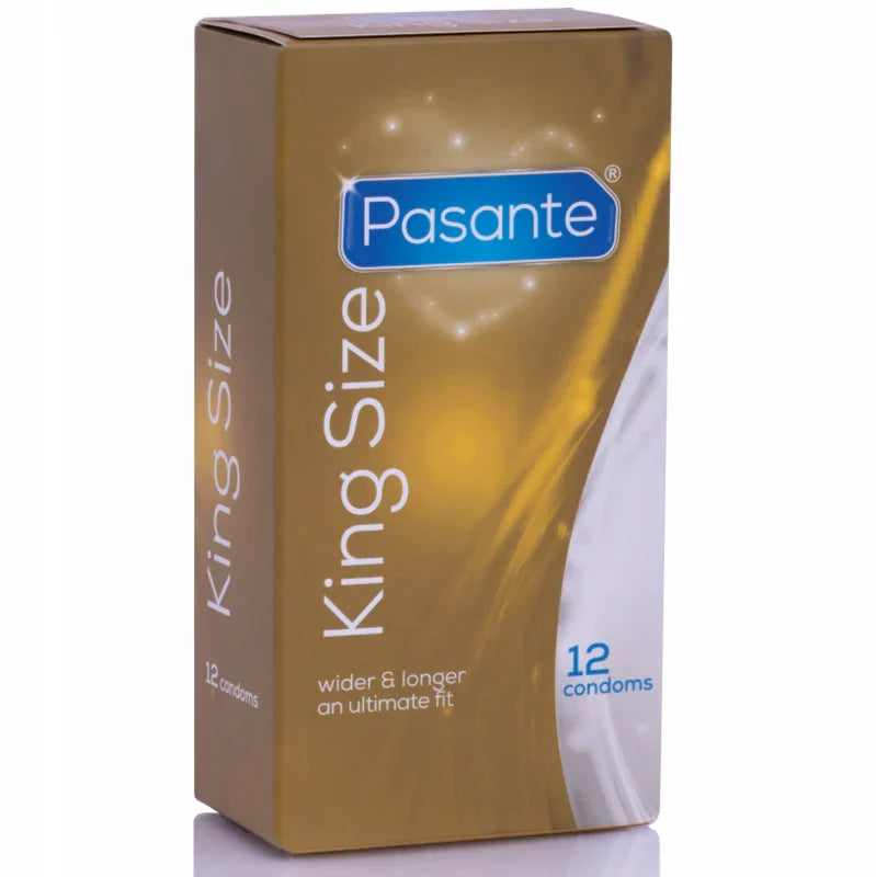 PASANTE - PRESERVATIVOS KING MS LARGOS Y ANCHOS 12 UNIDADES - Nuvica