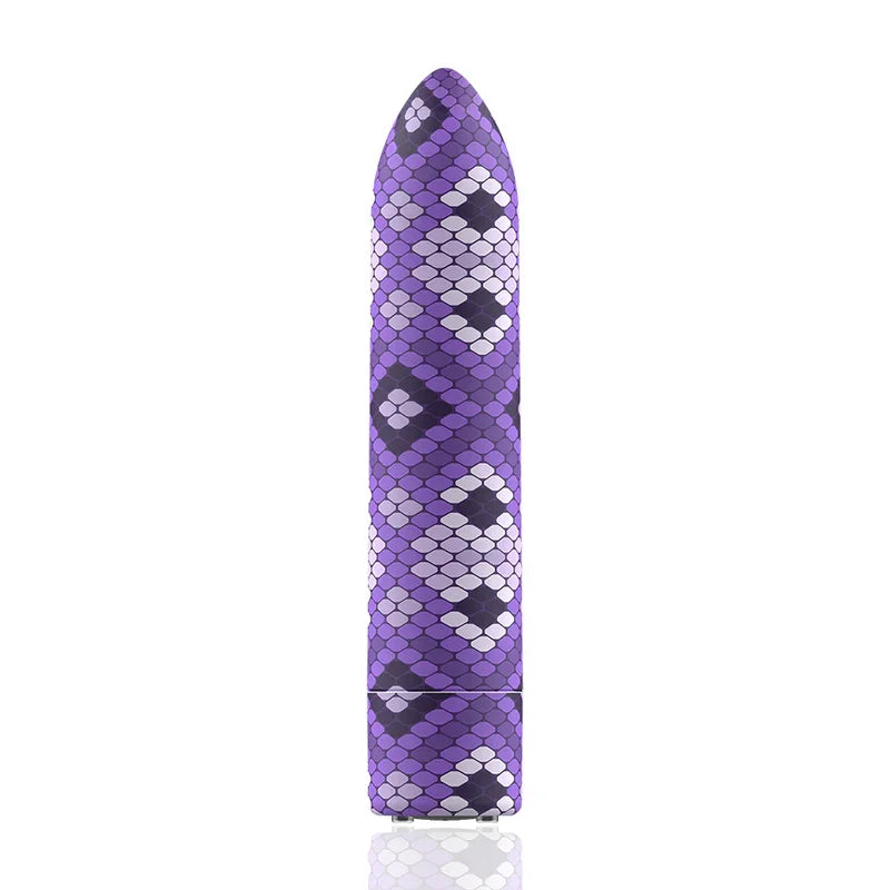 CUSTOM BULLETS - BALA RECARGABLE SNAKE LILA 10 INTENSIDADES - Nuvica