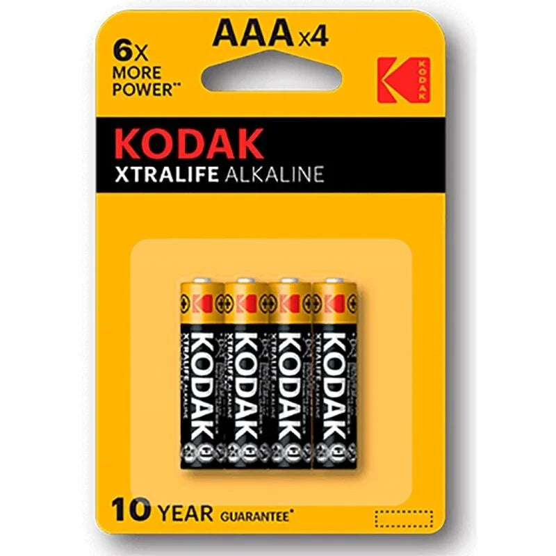 KODAK - XTRALIFE PILA ALCALINA AAA LR03 BLISTER*4 - Nuvica