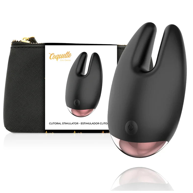 COQUETTE CHIC DESIRE - ESTIMULADOR CLÍTORIS NEGRO / GOLD - Nuvica