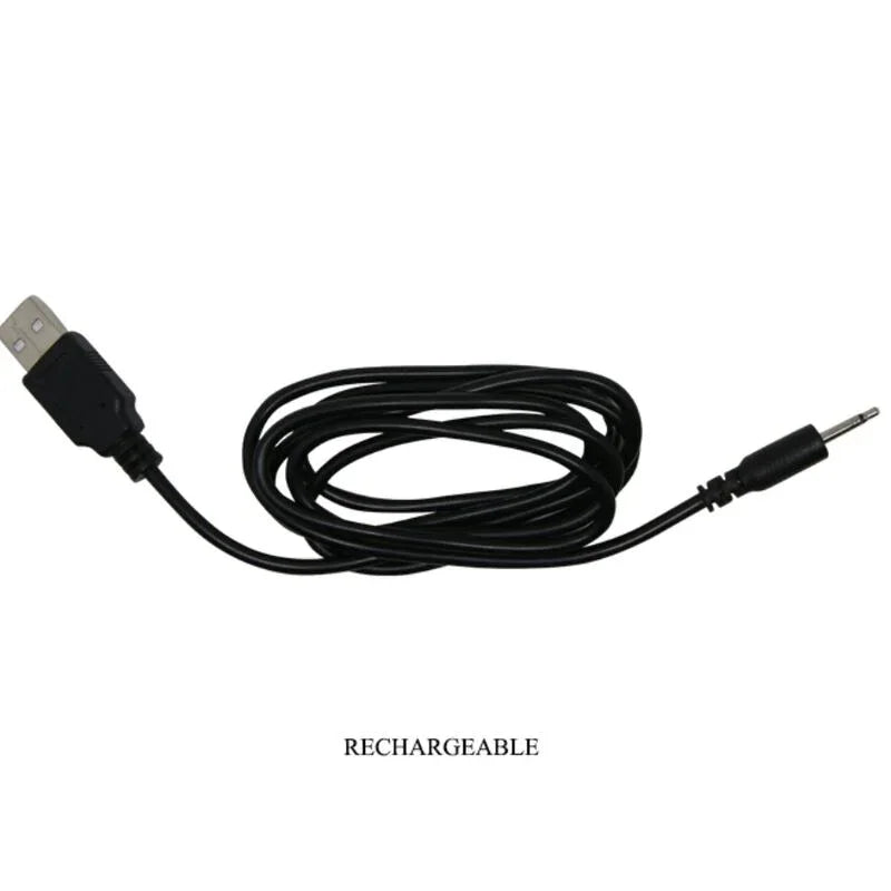 MR PLAY - PLUG ANAL VIBRADOR NEGRO RECARGABLE - Nuvica