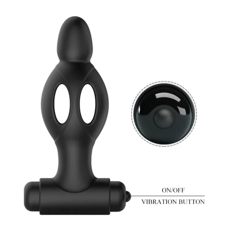 MR PLAY - PLUG ANAL DE SILICONA CON VIBRACIÓN - Nuvica