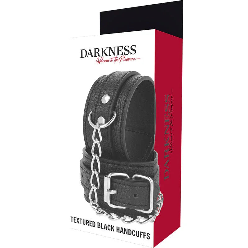 DARKNESS - ESPOSAS LEATHER NEGRO TEXTURA - Nuvica