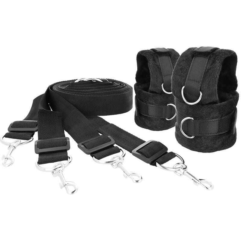 DARKNESS - SET DE ATADURAS PARA LA CAMA - Nuvica