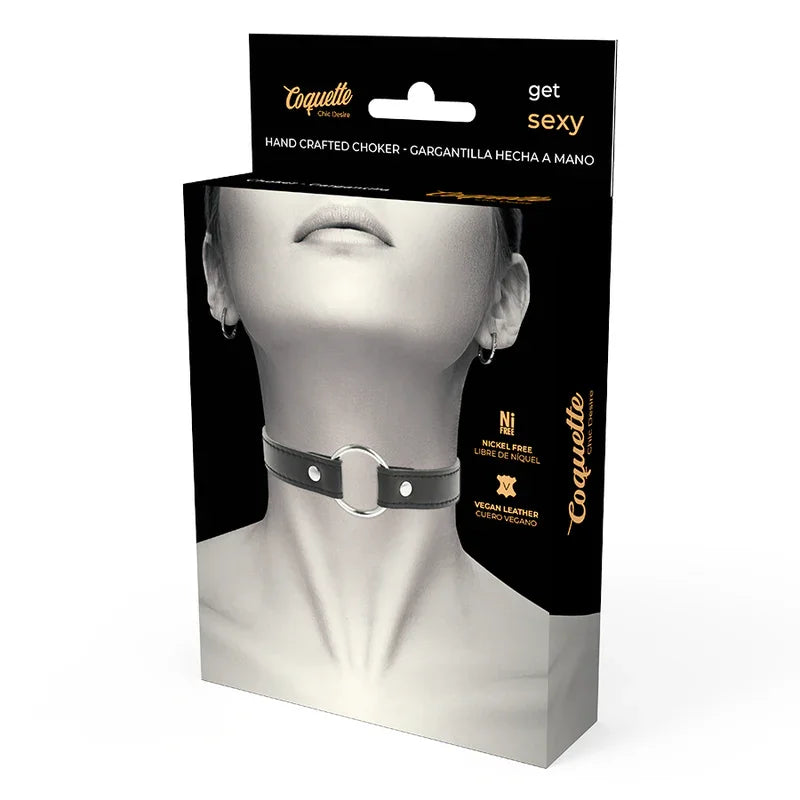 COQUETTE CHIC DESIRE - COLLAR CUERO VEGANO ACCESORIO WOMAN - Nuvica