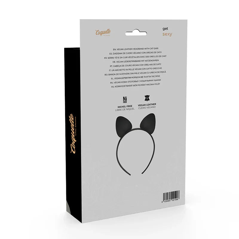 COQUETTE CHIC DESIRE - DIADEMA CON OREJAS DE GATO - Nuvica