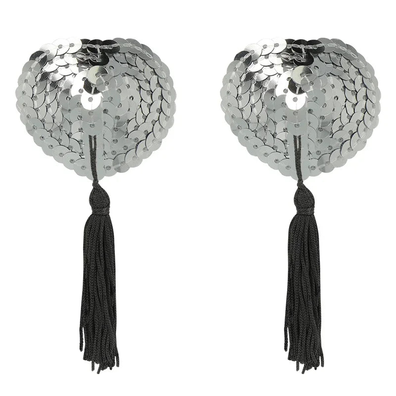 COQUETTE CHIC DESIRE - CUBRE PEZONES SILVER - Nuvica