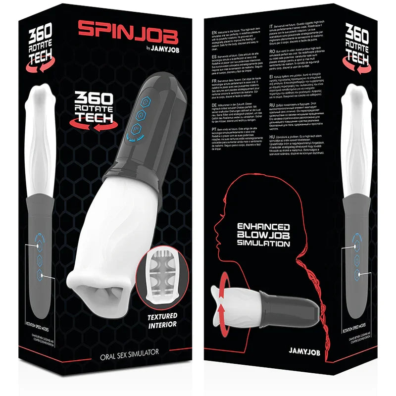 JAMYJOB - SPINJOB MASTURBADOR CON ROTACION - Nuvica