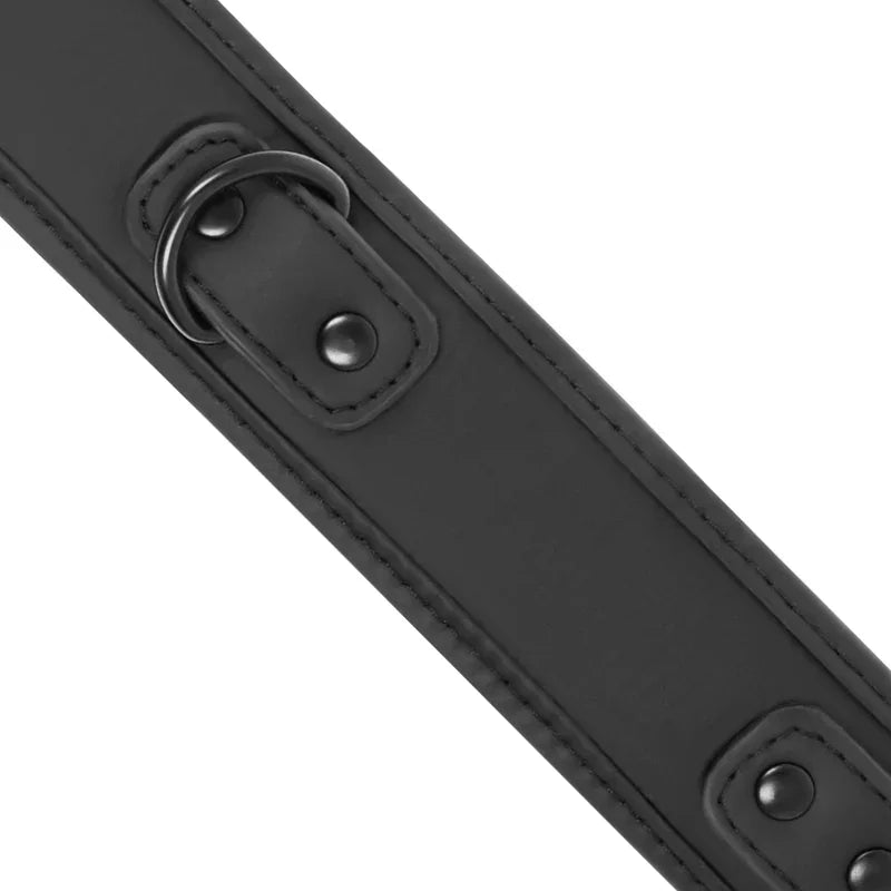 FETISH SUBMISSIVE - COLLAR CON CADENA CON FORRO DE NEOPRENO - Nuvica