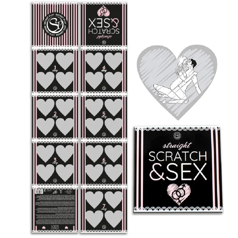 SECRETPLAY - SCRATCH & SEX JUEGO PAREJAS HETERO (ES/EN/FR/PT/DE) - Nuvica