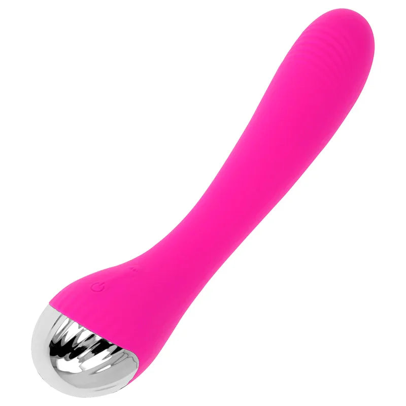 OHMAMA - VIBRADOR FLEXIBLE ESTIMULACION PUNTO G 19 CM - Nuvica