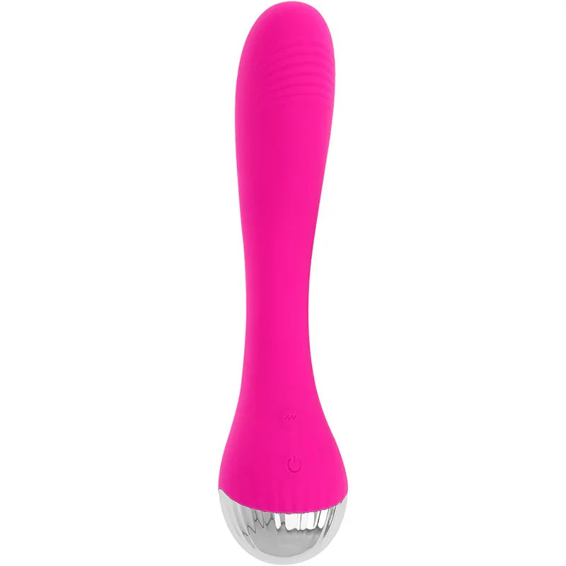OHMAMA - VIBRADOR FLEXIBLE ESTIMULACION PUNTO G 19 CM - Nuvica
