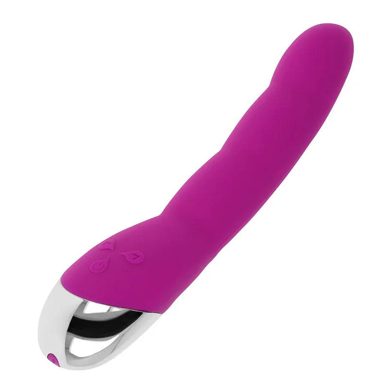 OHMAMA - VIBRADOR 6 MODOS Y 6 VELOCIDADES LILA 21.5 CM - Nuvica