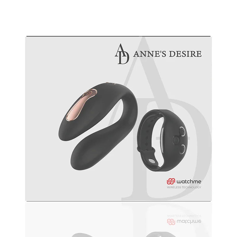 ANNE'S DESIRE - DUAL PLEASURE TECNOLOGÍA WATCHME NEGRO - Nuvica