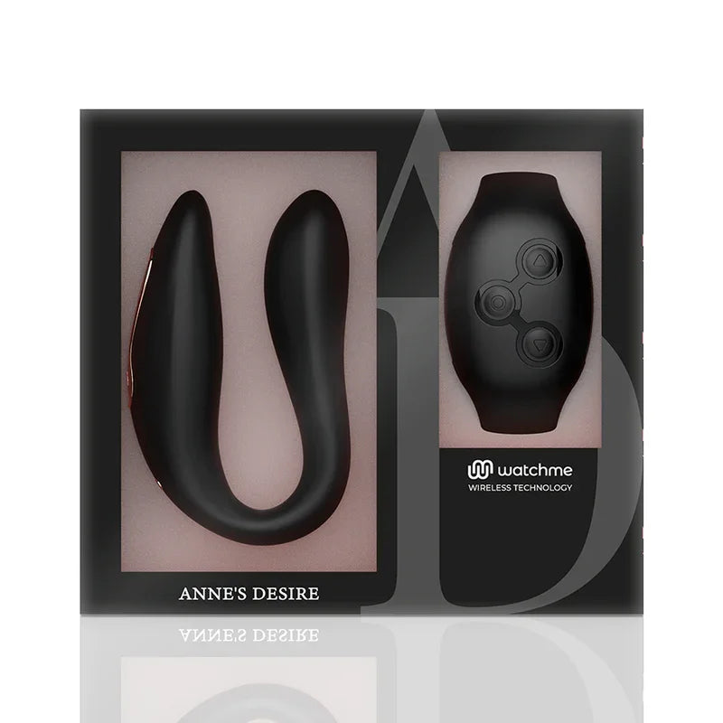 ANNE'S DESIRE - DUAL PLEASURE TECNOLOGÍA WATCHME NEGRO - Nuvica
