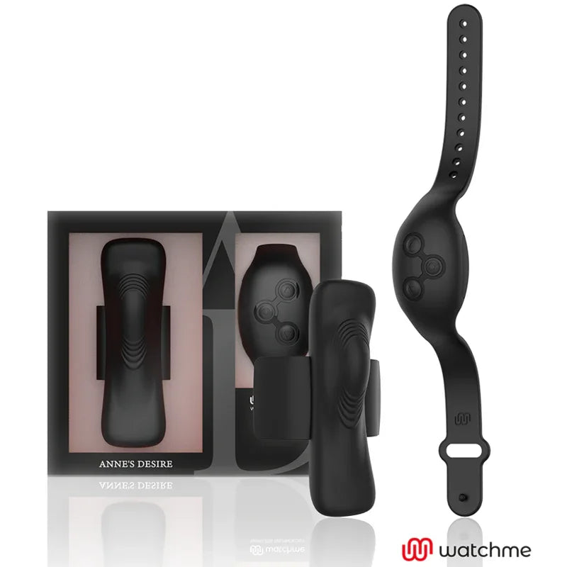 ANNE'S DESIRE - PANTY PLEASURE TECNOLOGÍA WATCHME NEGRO - Nuvica