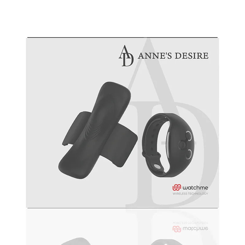 ANNE'S DESIRE - PANTY PLEASURE TECNOLOGÍA WATCHME NEGRO - Nuvica