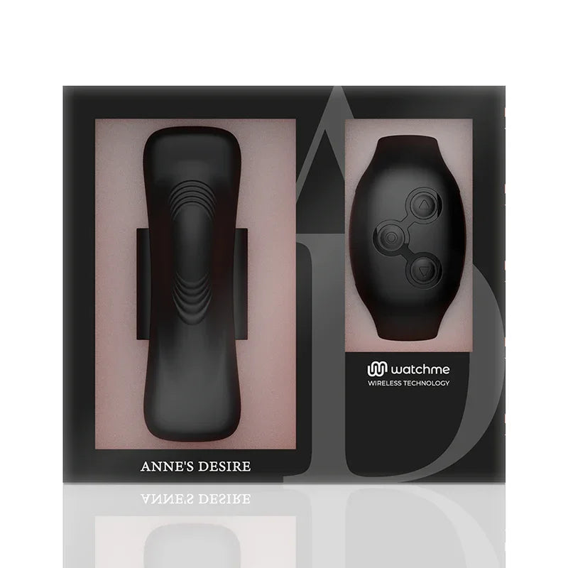 ANNE'S DESIRE - PANTY PLEASURE TECNOLOGÍA WATCHME NEGRO - Nuvica