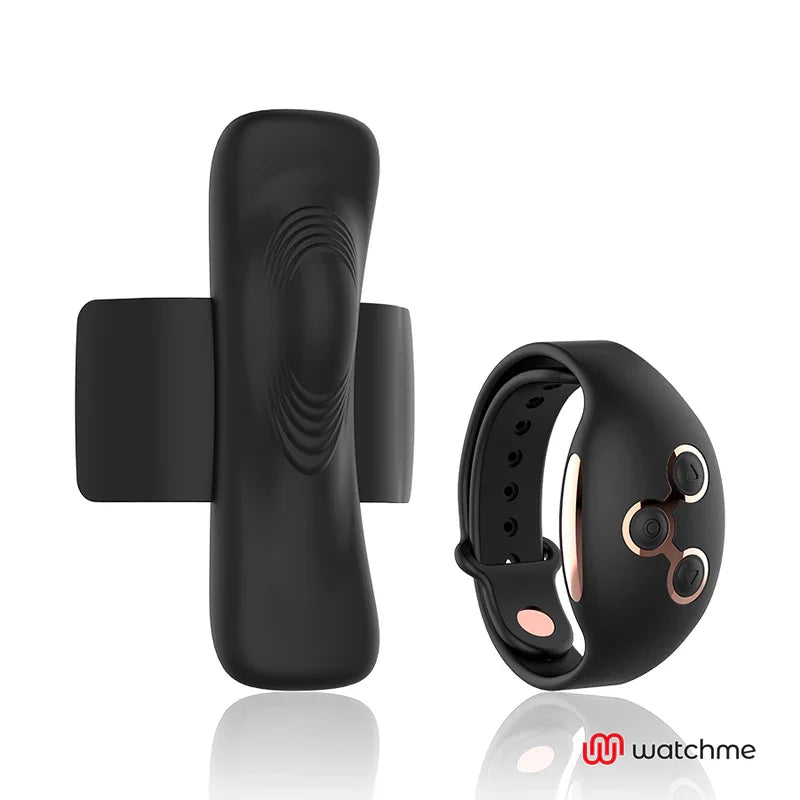 ANNE'S DESIRE - PANTY PLEASURE TECNOLOGÍA WATCHME NEGRO/GOLD - Nuvica