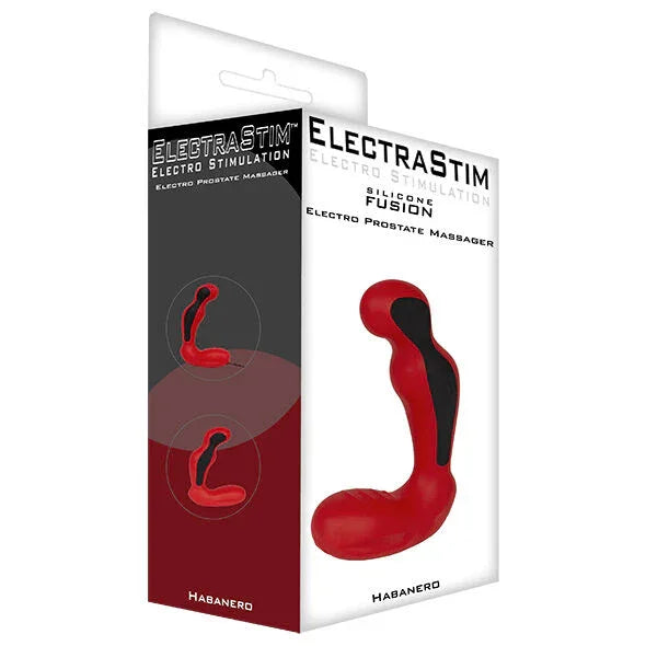 ELECTRASTIM - SILICONE HABANERO MASAJEADOR PROSTÁTICO - Nuvica