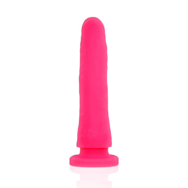 DELTA CLUB - DILDO REALISTA ROSA SILICONA MEDICA 17 CM -O- 3 CM - Nuvica