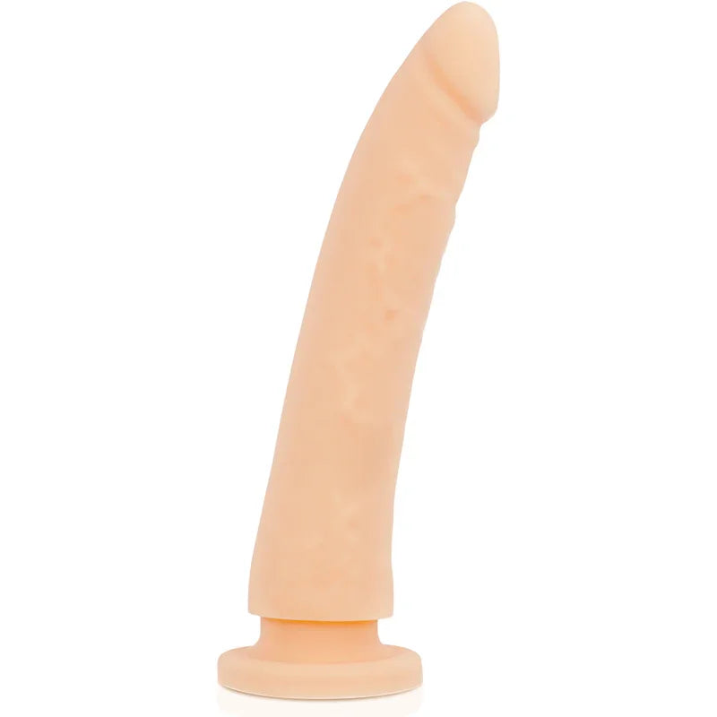 DELTA CLUB - DILDO REALISTA NATURAL SILICONA MEDICA 23 CM -O- 4.5 CM - Nuvica