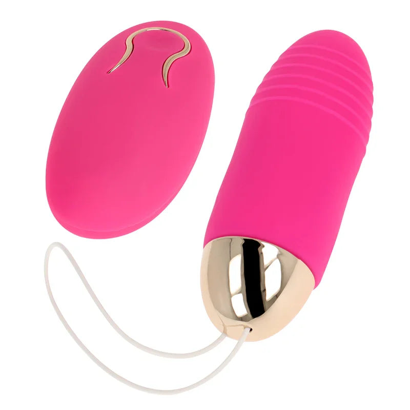 OHMAMA - HUEVO CONTROL REMOTO 10 MODOS ROSA - Nuvica