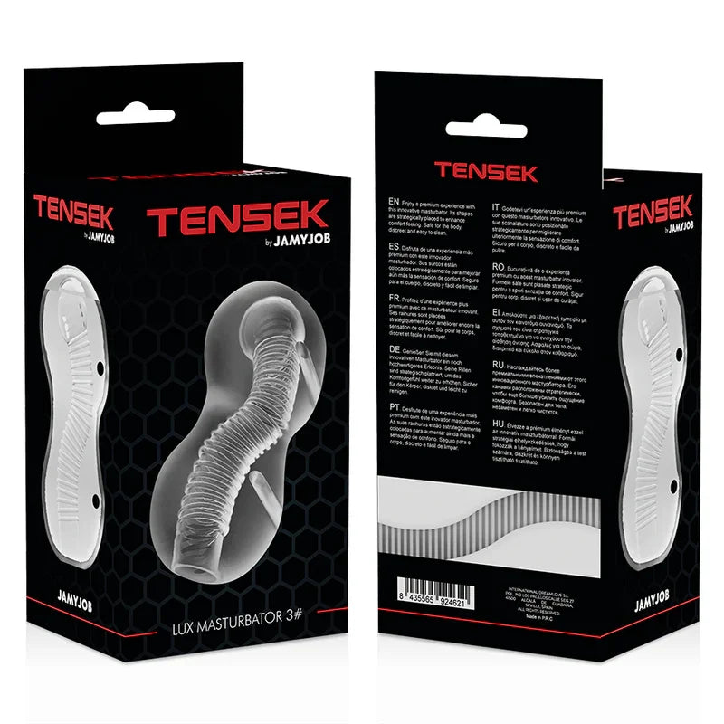 JAMYJOB - EXTREME MASTURBADOR TENSEK 3 TRANSPARENTE - Nuvica