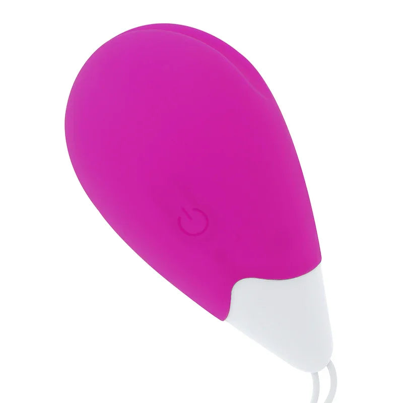 OHMAMA - HUEVO VIBRADOR 10 MODOS LILA Y BLANCO - Nuvica