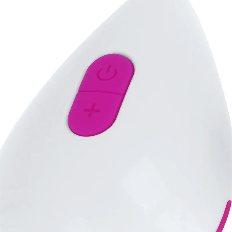 OHMAMA - HUEVO VIBRADOR 10 MODOS LILA Y BLANCO - Nuvica