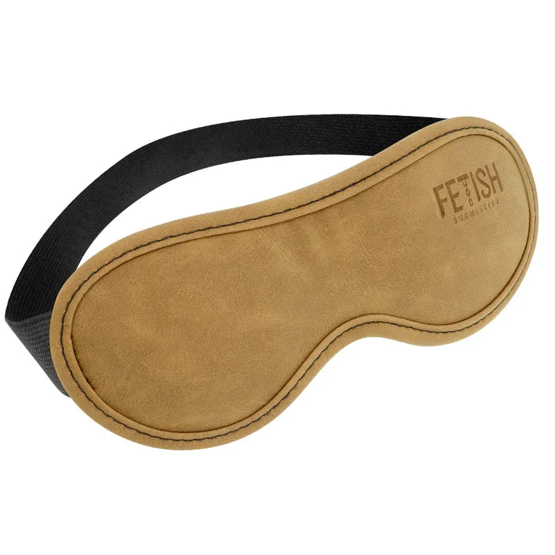 FETISH SUBMISSIVE ORIGEN - ANTIFAZ CUERO VEGANO CON FORRO DE NEOPRENO - Nuvica