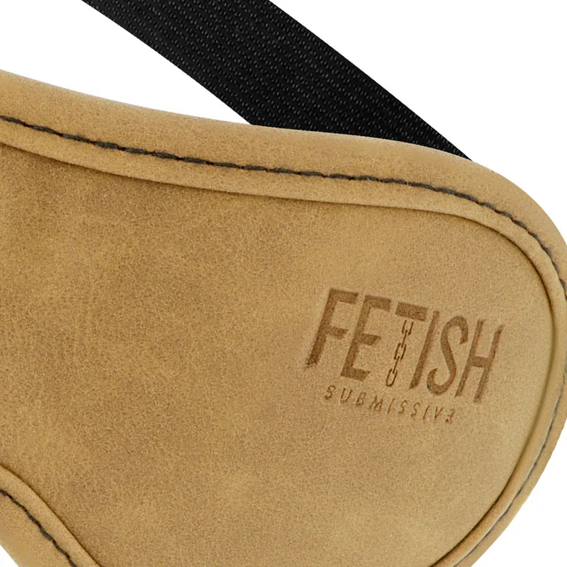 FETISH SUBMISSIVE ORIGEN - ANTIFAZ CUERO VEGANO CON FORRO DE NEOPRENO - Nuvica
