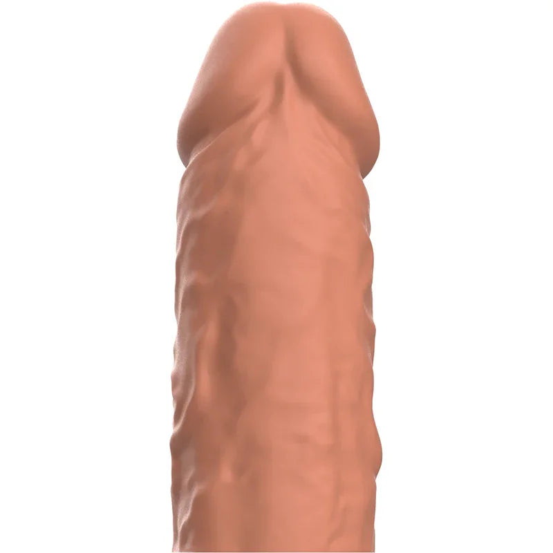VIRILXL - EXTENSIÓN DE PENE LIQUID SILICONE V3 MARRÓN - Nuvica