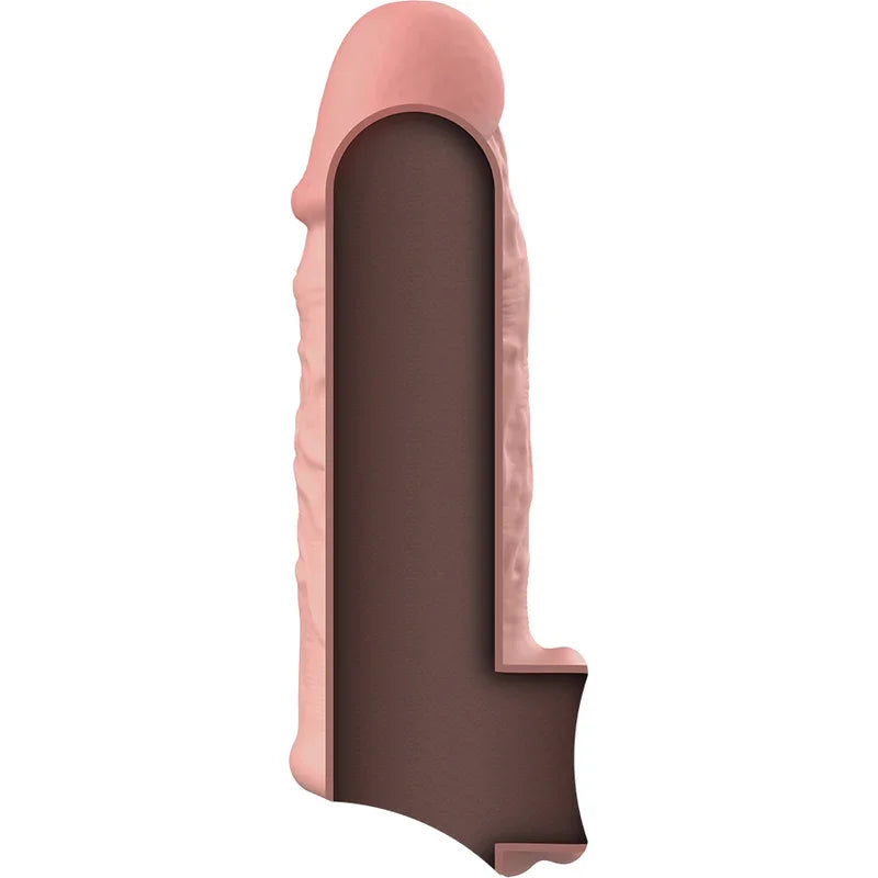VIRILXL - EXTENSION DE PENE LIQUID SILICONE V7 NATURAL - Nuvica