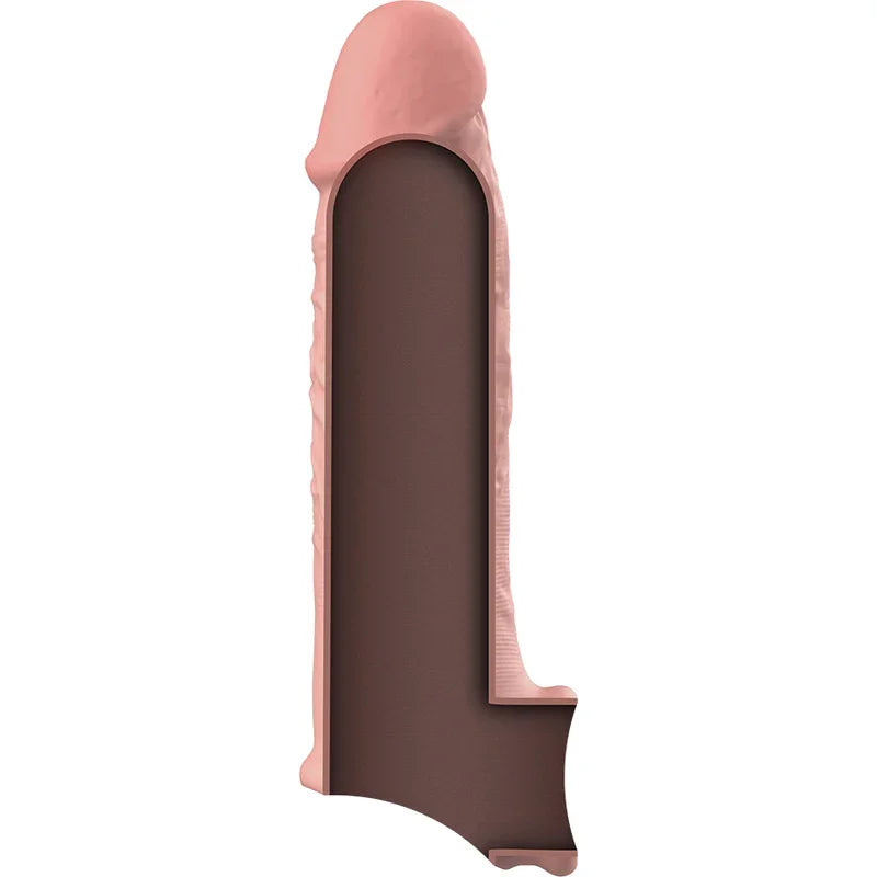 VIRILXL - EXTENSION DE PENE LIQUID SILICONE V9 NATURAL - Nuvica