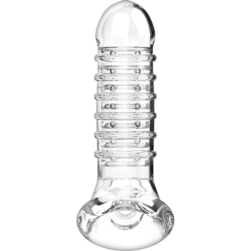 VIRILXL - EXTENSION Y FUNDA DE PENE V15 TRANSPARENTE - Nuvica