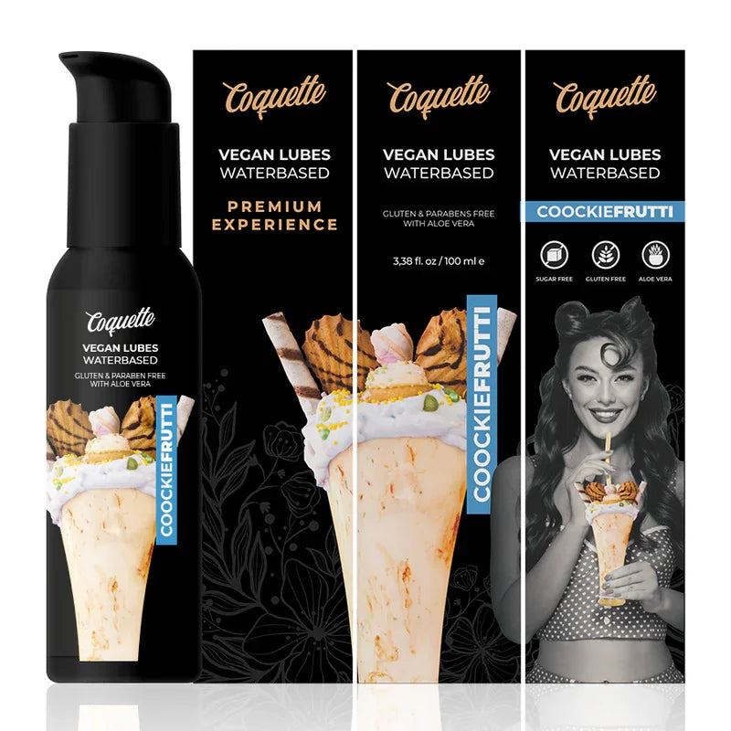 COQUETTE CHIC DESIRE - PREMIUM EXPERIENCE LUBRICANTE VEGANO COOKIEFRUTTI 100ML - Nuvica
