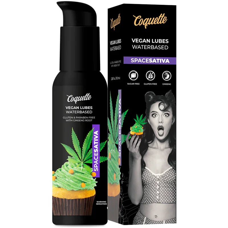 COQUETTE CHIC DESIRE - PREMIUM EXPERIENCE LUBRICANTE VEGANO SPACE SATIVA 100 ML - Nuvica