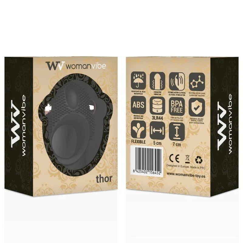 WOMANVIBE - THOR ANILLO VIBRADOR SILICONA - Nuvica