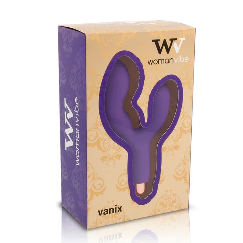 WOMANVIBE - VANIX VIBRADOR ESTIMULADOR SILICONA - Nuvica