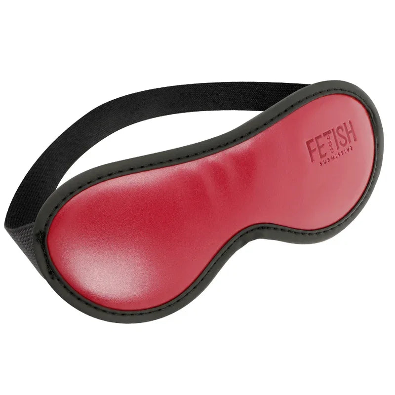FETISH SUBMISSIVE DARK ROOM - ANTIFAZ CUERO VEGANO CON FORRO DE NEOPRENO - Nuvica