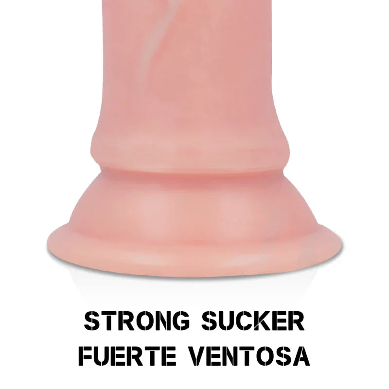 ROCKARMY - ARNÉS + DUAL DENSITY CRUSADER DILDO REALISTA 21.5 CM -O- 4.46 CM - Nuvica